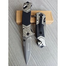 Silyon Askeri Giyim Salgaro Browing 21 cm 9 cm Kesici Bölümü Üstün Tasarım I Çakı Bıçak