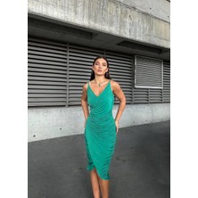 Allsisii Sandy Kumaş Elbise