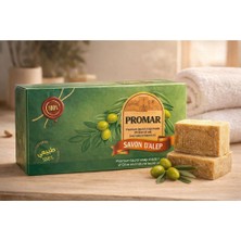 Promar Doğal ve El Yapımı Antik Marsilya Defne Garlı Halep Sabunu Arap Sabunu 5 kg 1 Kutu