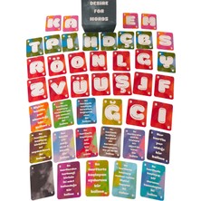 Desire FOR Entertainment Desire For Words 2-8 Kişilik 3 Farklı Oyun Moduna Sahip Yerli Kart/kutu Oyunu
