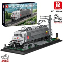 Reobrix Technic 66803 BB15000 Lokomotif Tren (Electric Locomotive) Yaratıcı Yapı Blok Seti Building Blocks - 2053 Parça