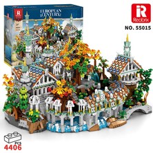 Reobrix 55015 Yüzüklerin Efendisi Ayrıkvadi (Duskvale Sanctum The Lord Of The Rings) Yaratıcı Yapı Blok Seti Building Blocks - 4406 Parça