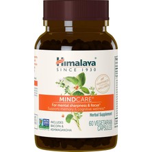 Himalaya Mindcare Nootropic Herbal Brain For Memory And Focus Bacopa 60 Caps