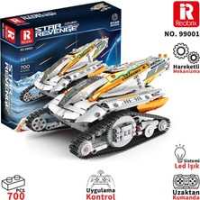 Reobrix Technic 99001 Kaşif (Star Revenge:explorer) Kumanda&motorlu Yaratıcı Yapı Blok Seti Building Blocks - 700 Parça