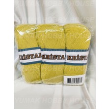 Ören Bayan Kristal Fıstık Yeşili El Örgü Ipi (3 Adet) - Renk: 064