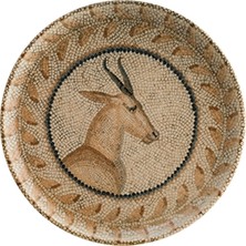 Bonna Mezopotamya Geyik 16CM Hygge Düz Tabak 2li