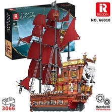 Reobrix 66010 Korsan Gemisi Yaratıcı Yapı Blok Seti Building Blocks (Pirate Revenge - The Pirates) - 2776 Parça