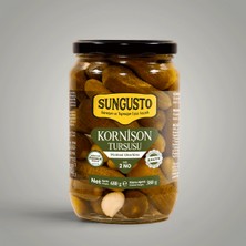 Sungusto Kornişon Turşusu 720 cc Cam 2 No