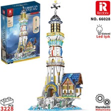 Reobrix 66028 Deniz Feneri Yaratıcı Yapı Blok Seti Building Blocks (European Century:lighthouse) - 2966 Parça