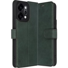 Lims Store Newface Oppo Reno 14 Trend S Plus Kapaklı Kılıf - Yeşil