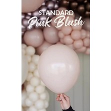 İrem Parti Dükkanı Pastel Balon Pembe Pudra (Pink Blush) 10 Adet 12 Inç 30 cm