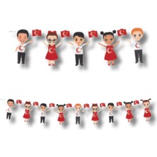 Okavango 23 Nisan Süsü Elele Tutuşançocuklar Benner 23 Nisan Süsleri 3 Metre Peri LED