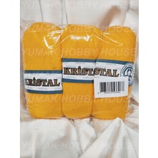 Ören Bayan Kristal Sarı El Örgü Ipi (3 Adet) - Renk: 029