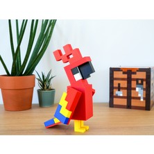 Axelon Eklemli Haraketli Papağan Kuş Hediyelik Oyuncak