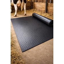 Muhtelif Kauçuk Hayvan Yatağı Lastik 14 Mm, Pikap Arkası Lastik Çok Amaçlı Lasitik 214 cm x 5 Metre