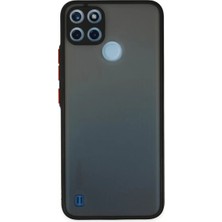 Lims Store Newface Realme C21Y Kılıf Montreal Silikon Kapak - Siyah