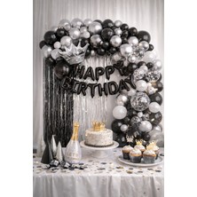 Eng Parti Dünyası 44 Parça Doğum Günü Balon Konsepti - Happy Birthday Seti ENG-B1002