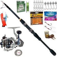 Oslo Okuma Safyre 1000 228MM 0,5-10GR Ryuji Rock Fish Tele Lrf Olta Takımı Seti