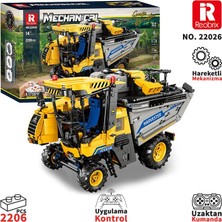 Reobrix Technic 22026 Üzüm Hasat Makinesi (Grape Harvester) Yaratıcı Yapı Blok Seti Building Blocks- 2206 Parça