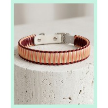 Elar Aksesuar El Yapımı Paracord & Deri Köpek Boyun Tasması – Örgü Urban 08