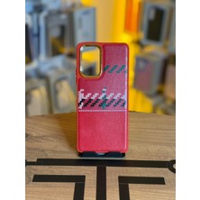 Avcı Teknoloji Market Redmi Note 10 Pro Uyumlu Piksel Desenli ve Deri Detaylı Premium Stil Kılıf