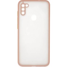 Lims Store Newface Samsung Galaxy A11 Kılıf Montreal Silikon Kapak - Pembe