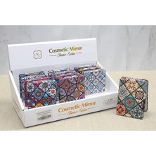 Taşlı El Aynası Dikdörtgen Ince