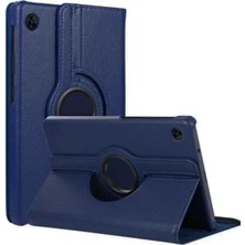 Lims Store Newface Samsung Galaxy Tab A11 360 Tablet Deri Kılıf - Lacivert