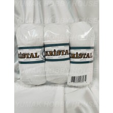 Ören Bayan Kristal Beyaz El Örgü Ipi (3 Adet) - Renk: 000