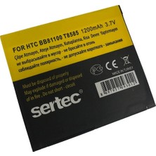 Aydogan's Sertec - Htc   T8585 Hd 2 Leo 100 / BB81100 Uyumlu Batarya