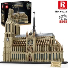 Reobrix 66016 Notre Dame Katedrali Yaratıcı Yapı Blok Seti Building Blocks (Cathedral Of Notre Dame)- 8315PARÇA