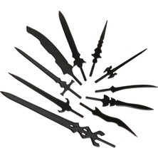 Nbshop DUMMY13 Aksiyon Figür Robot Için 10'lu Kılıç Seti