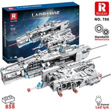 Reobrix 786 Ağır Saldırı Uçağı (Lagrange B192 New Earth Heavyattack Aircraft) Yaratıcı Yapı Blok Seti Building Blocks - 858 Parça