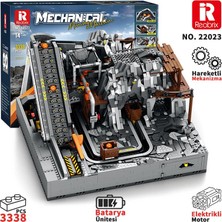 Reobrix Technic 22023 Maden Makinesi Kumanda&motorlu Yaratıcı Yapı Blok Seti Building Blocks (Mining MACHINERY)-3338PARÇA