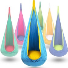Asia Toys Taşınabilir Çocuk Pod Hamak - İç ve Dış Mekan Uyumlu Şişme Minderli Eğlence Salıncağı