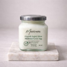 Marivera Organik Soğuk Sıkım Hindistan Cevizi Yağı 300 ml – %100 Saf Doğal Coconut Oil Sri Lanka Cam Kavanoz