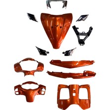 Seçkin Motor Jupıter 125 Kaporta Seti (Turuncu)