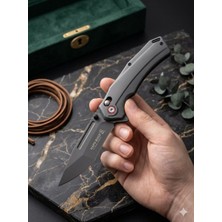 Silyon Askeri Giyim Titan-X Model Gümüş Renk Çelik Çakı/bıçak