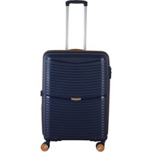 Mçs Körüklü Ultra Hafif Polipropilen Ekstra Hacim Orta Boy Valiz