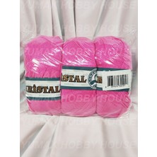 Ören Bayan Kristal Bebe Pembe El Örgü Ipi (3 Adet) - Renk: 042