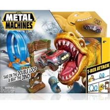 Indispensablely MEA02000-6702 - Zuru Metal Machi̇nes T-Rex Oyun Seti̇