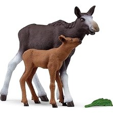 Indispensablely Schleich Sığın Ailesi Oyuncak