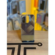 Avcı Teknoloji Market iPhone 16 Pro Uyumlu Kristal Görünümlü Geometrik Desenli Parlak Kılıf