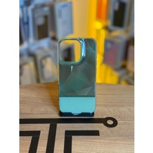 Avcı Teknoloji Market iPhone 16 Pro Uyumlu Kristal Görünümlü Geometrik Desenli Parlak Kılıf