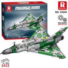 Reobrix 33044 Mirage 2000 Yaratıcı Yapı Blok Seti Building Blocks - 1012 Parça