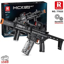 Reobrix 77025 Mcx Saldırı Tüfeği Yaratıcı Yapı Blok Seti Building Blocks (Assault Rifle) -1589 Parça