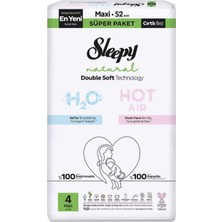 Sleepy Natural Doublesoft 4 Maxi 7-14 kg 52 Pcs (1 Adet)