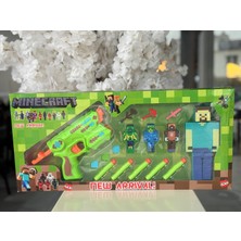 Minecraft New Arrıval Maynkraft Mermili Silah ve Figür Aksesuarlar 55X26 cm