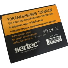 Elektronikçim Sertec - Samsung Galaxy S3 İ9300 / 9060 / 9082 Uyumlu Batarya