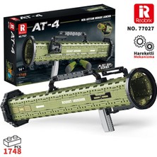 Reobrix 77027 At-4 M136 Antitank Grenade Launcher Yaratıcı Yapı Blok Seti Building Blocks 1748 Parça